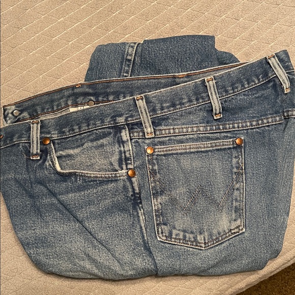 Wrangler Indigo Denim Jeans - Picture 1 of 5